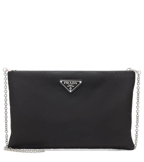 prada padded clutch